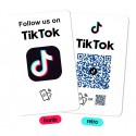 TikTok Tap Card - Generatore di follower sui social media Ottieni follower per TikTok - Carte NFC digitali